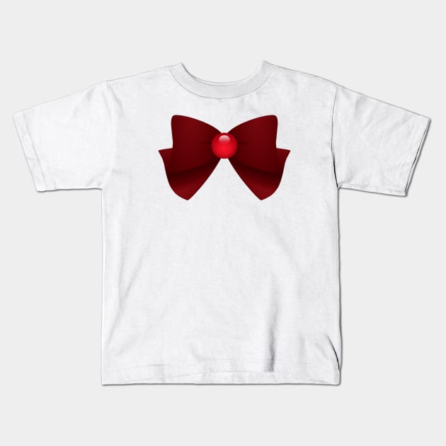 Sailor Pluto-inspired Ribbon Kids T-Shirt by curiousQ